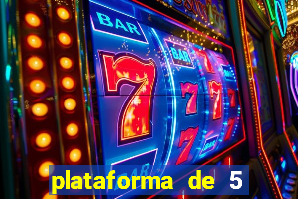 plataforma de 5 reais fortune tiger